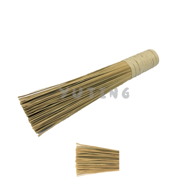 Bamboo Handle Thin Wok Brush