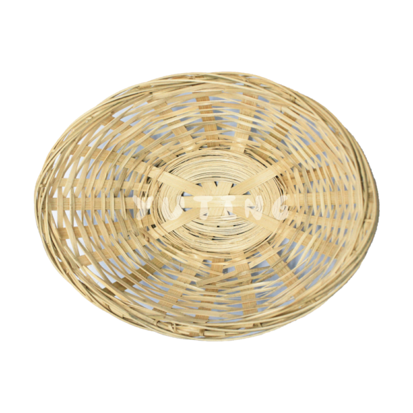 Small Hole Bamboo Oval Basket - Image 2