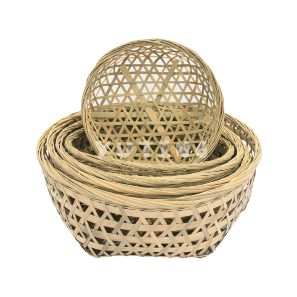 Traditional Bamboo Cake Colander (Tall)