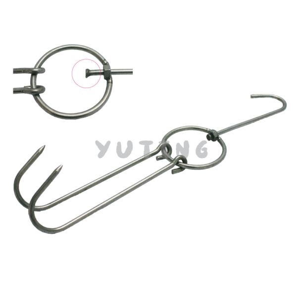 Stainless Steel Double Hooks (Thick Hanger) (Roast Pork / Beef)