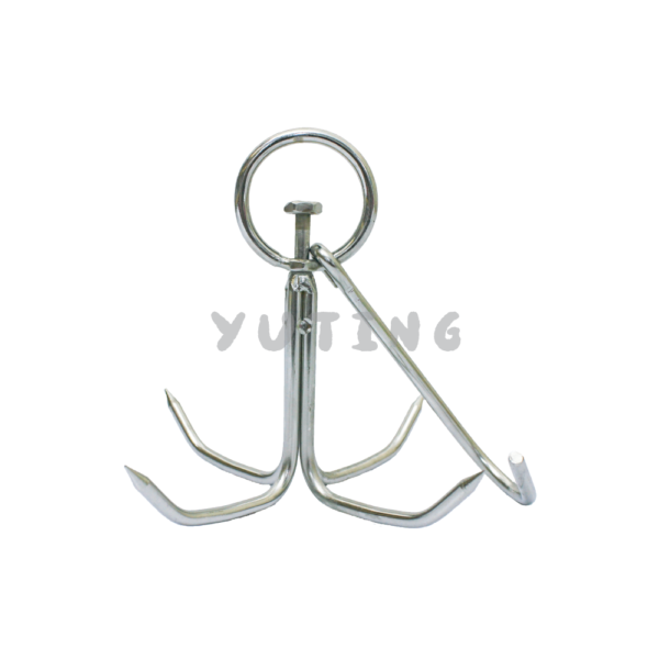 Stainless Steel Pork Body Hanger (4 Hook)